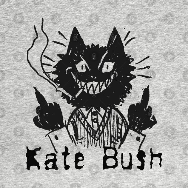 kate bush and the bad cat by vero ngotak